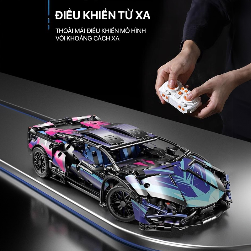 Mô hình lắp ghép - Cyberpunk Lam 67128 2 mo hinh lap ghep cyberpunk 67128 02